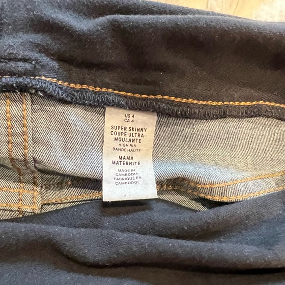H&M Mama brand maternity jeans - Picture 2 of 2